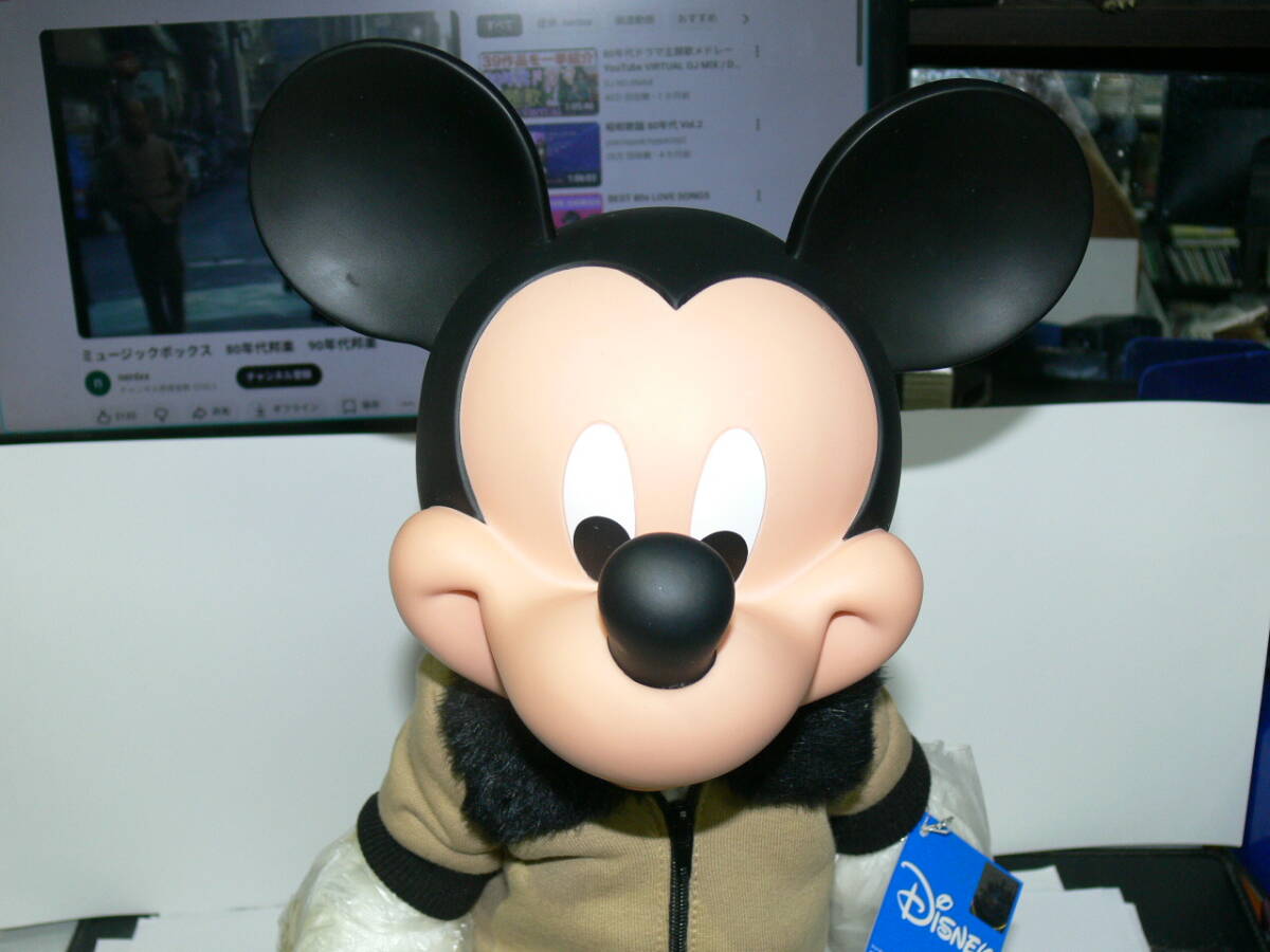 ドールフィギュア Disney ミッキーマウス 世界500体限定 コレクタブル ライセンス品完品 白服シミあり拍卖