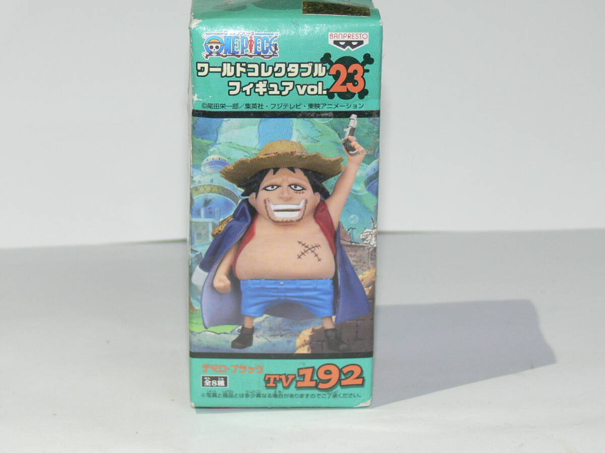 未開封品フィギュア ワンピースワールドコレクタブルフィギュア デマロ・ブラック 偽ルフィ拍卖