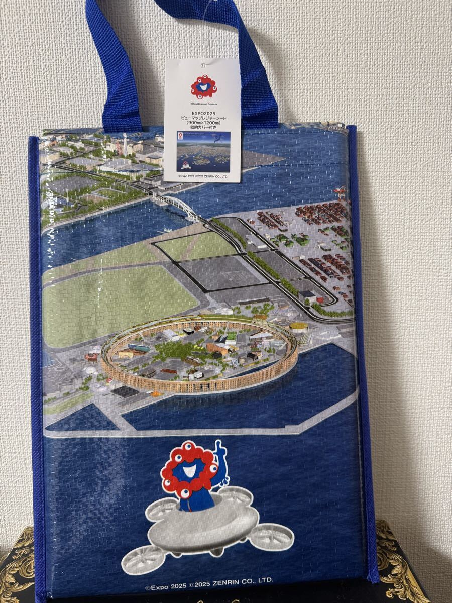 新品タグ付き 大阪関西万博 EXPO2025 ミャクミャク レジャーシート拍卖