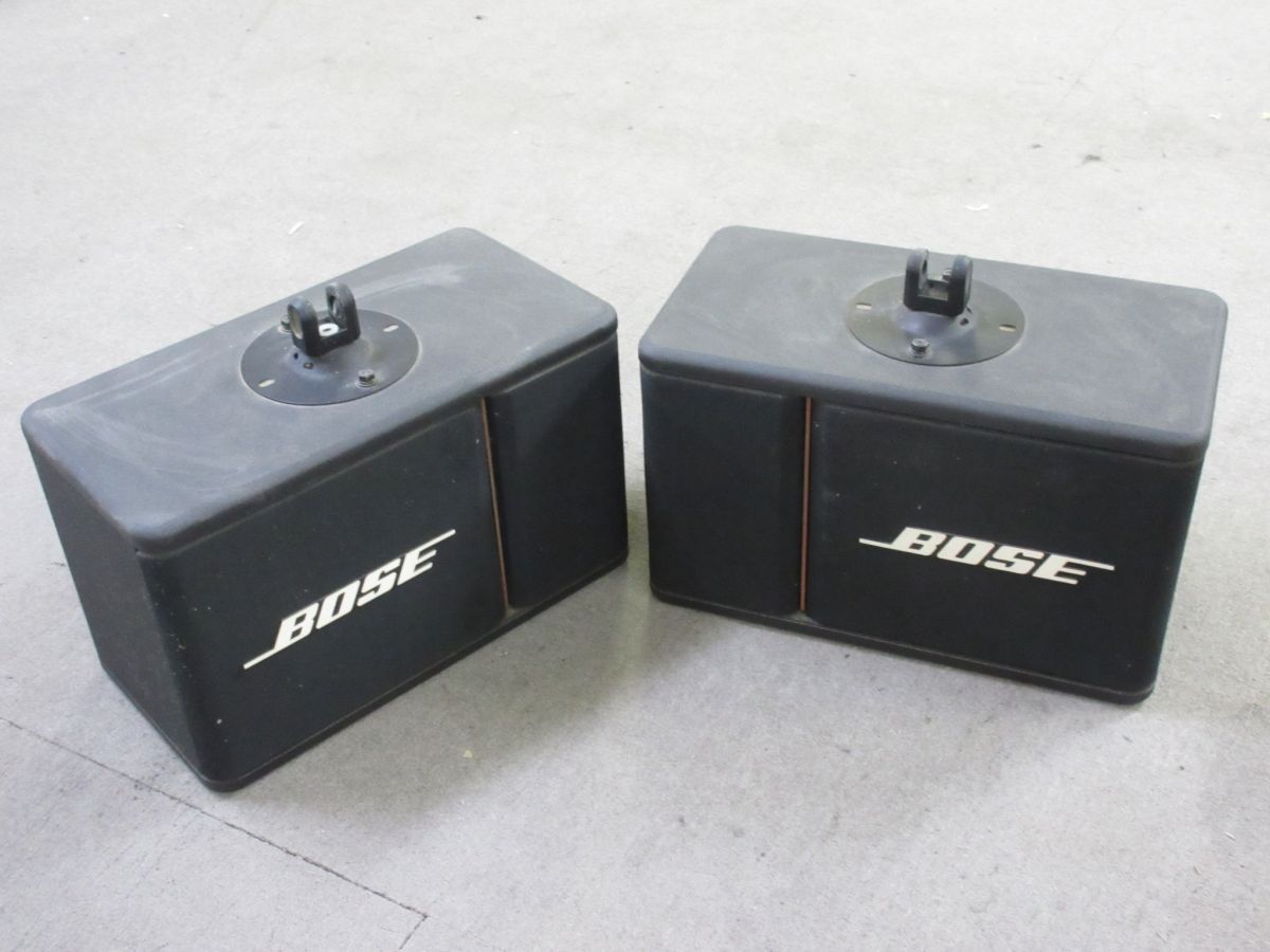 B2021-N37-4535 BOSE ボーズ 301-AV モニター スピーカー 現状品1@名古屋拍卖