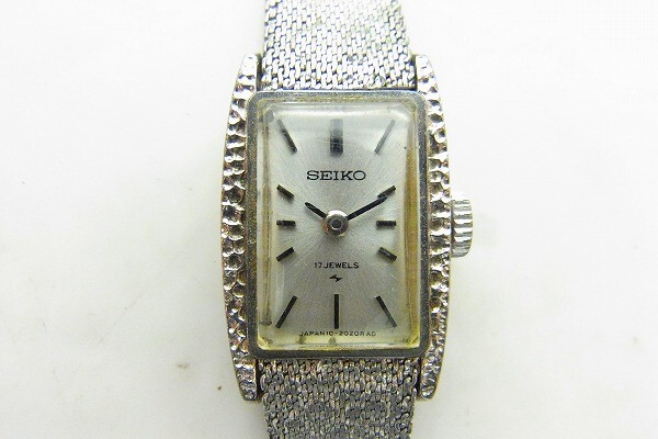 C219-Y37-2530◎ SEIKO セイコー 10-3550 レディース 手巻き 腕時計 現状品③◎拍卖