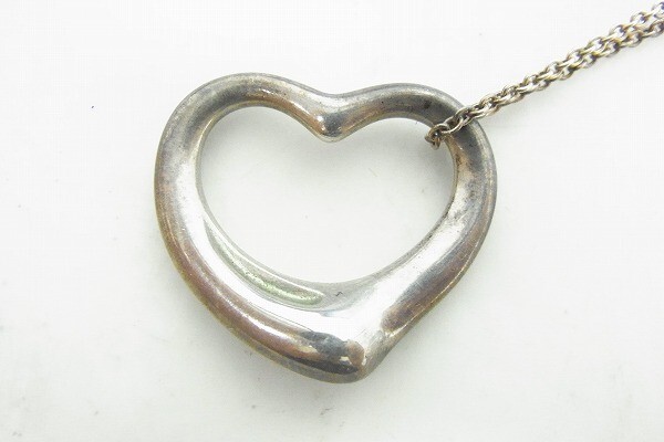 C450-X3-72850◎ TIFFANY&Co. ティファニー ネックレス silver 925 約46cm 現状品 ◎拍卖