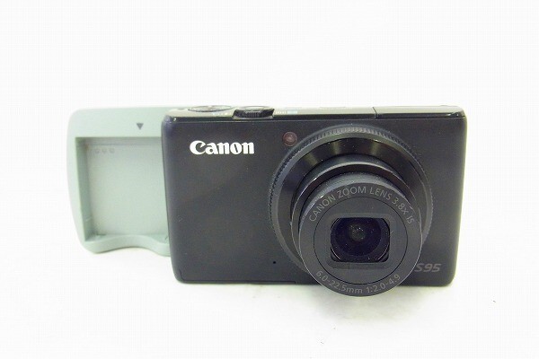 C018-J39C-102 CANON キヤノン POWER SHOT S95 コンデジ 通電確認済み 現状品③拍卖