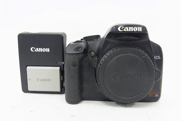 D064-Y41C-77 CANON キヤノン EOS KISS X2 デジタル一眼レフカメラ 現状品③拍卖