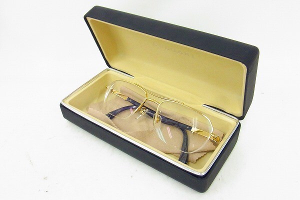 D178-J9-6132 BVLGARI ブルガリ メガネ 現状品③拍卖
