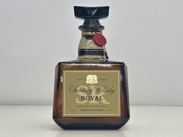B2316-Y40-891 未開栓 ROYAL ローヤル サントリー ウイスキー 720ml 43% 現状品3拍卖