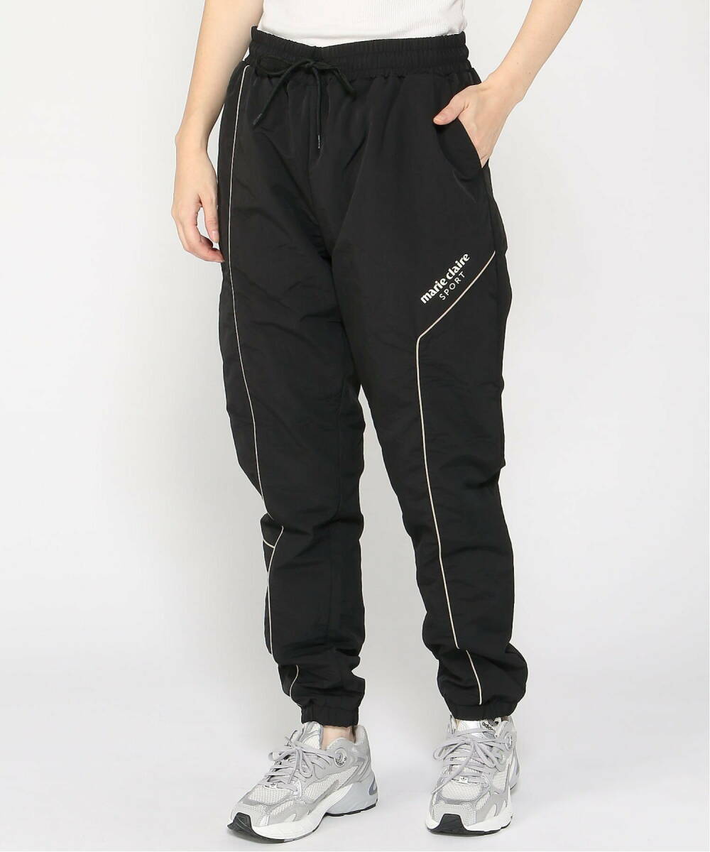 【Mサイズ】新品 マリクレールスポール ゴルフ 裏トリコットパンツ 黒 レディース ゴルフウェア ボトムス ジャージパンツ 秋冬 暖パン拍卖