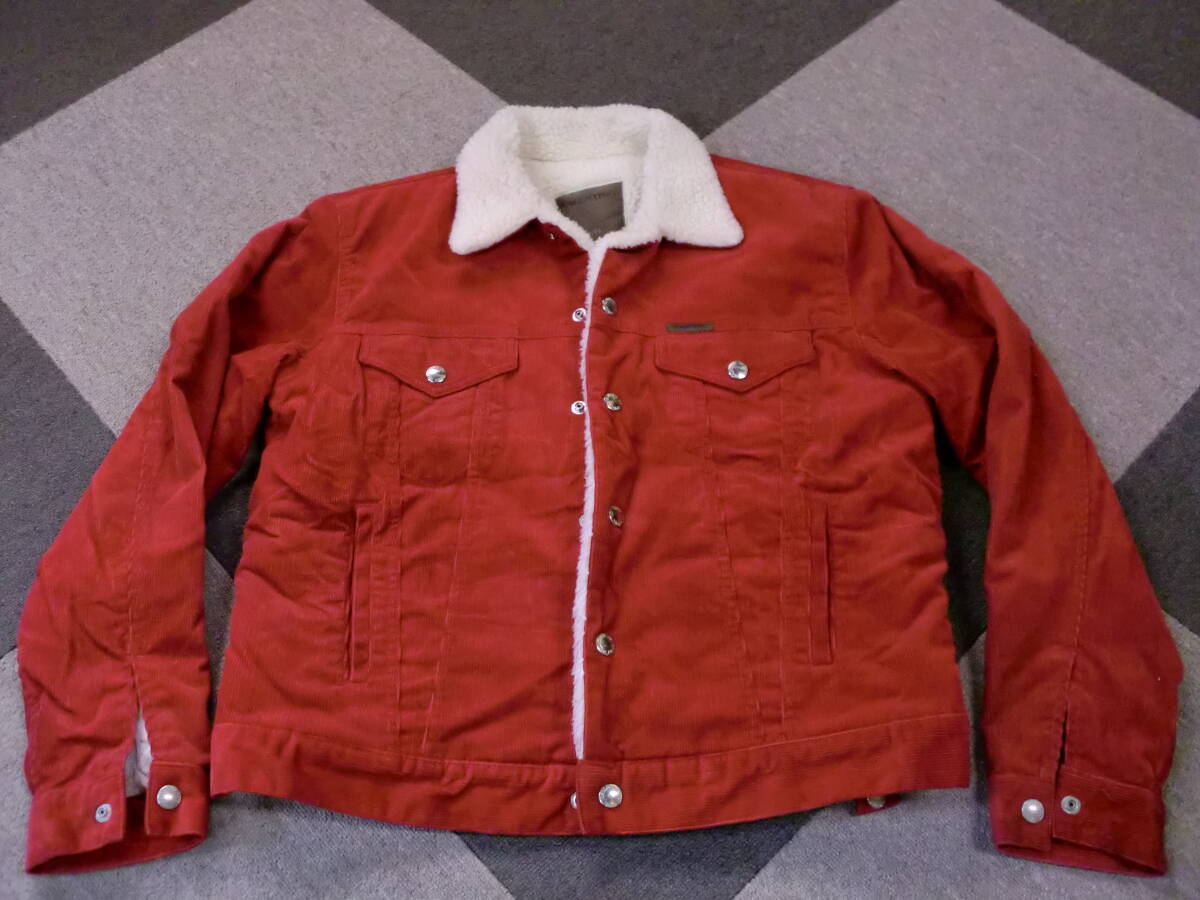 Vintage Valentino Jeans ランチジャケット 50 ITALY製 90s HEMMOND S.P.A ボア コーデュロイ レンジコート ヴァレンティノ ヴィンテージ拍卖