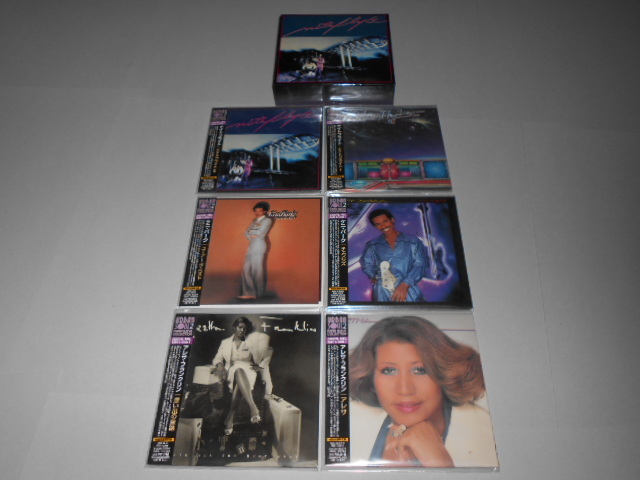 特典付き)ナイトフライト、ケニ・バーク、アレサ・フランクリン/新品・紙ジャケ・6タイトル・セット拍卖