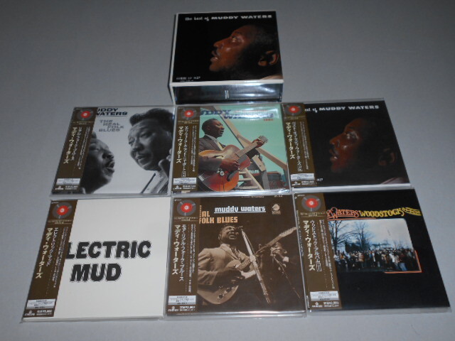 特典付き)マディ・ウォーターズ MUDDY WATERS/紙ジャケ・6タイトル・セット拍卖