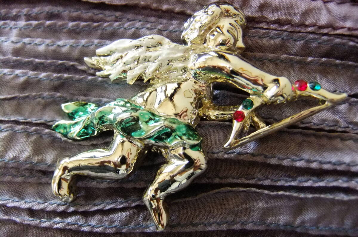 GERRY'S刻印:弓を持つ天使のブローチ 2-2拍卖