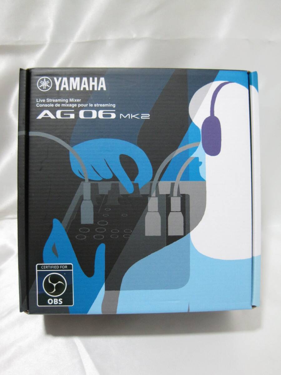 M3-590▼1円スタート 未使用品 YAMAHA ミキシングコンソール AG06 MK2 ※送料説明文記載拍卖