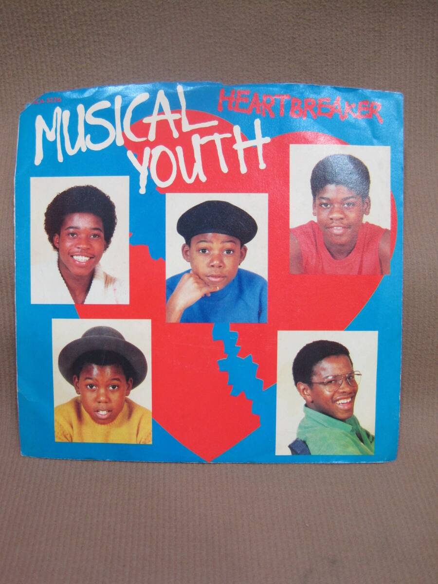 R1-375◇中古 現状品 MUSICAL YOUTH HEART BREAKER EP盤 レコード MCA-52216拍卖