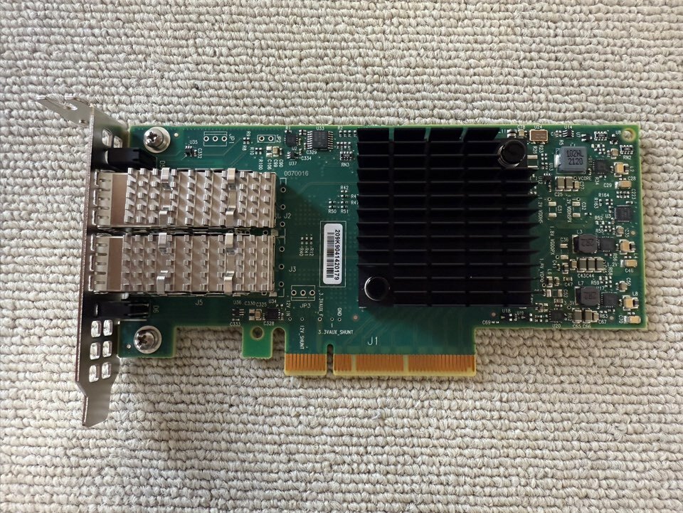 DELL Mellanox CX4121C 20NJD ConnectX-4 10/25GbE SFP28 2-Port Network Adapter Low Profile拍卖