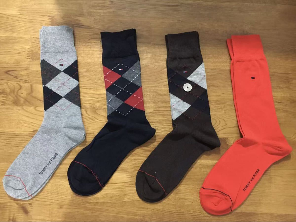 新品トミーヒルフィガーTOMMY HILFIGERメンズ4足セット192拍卖