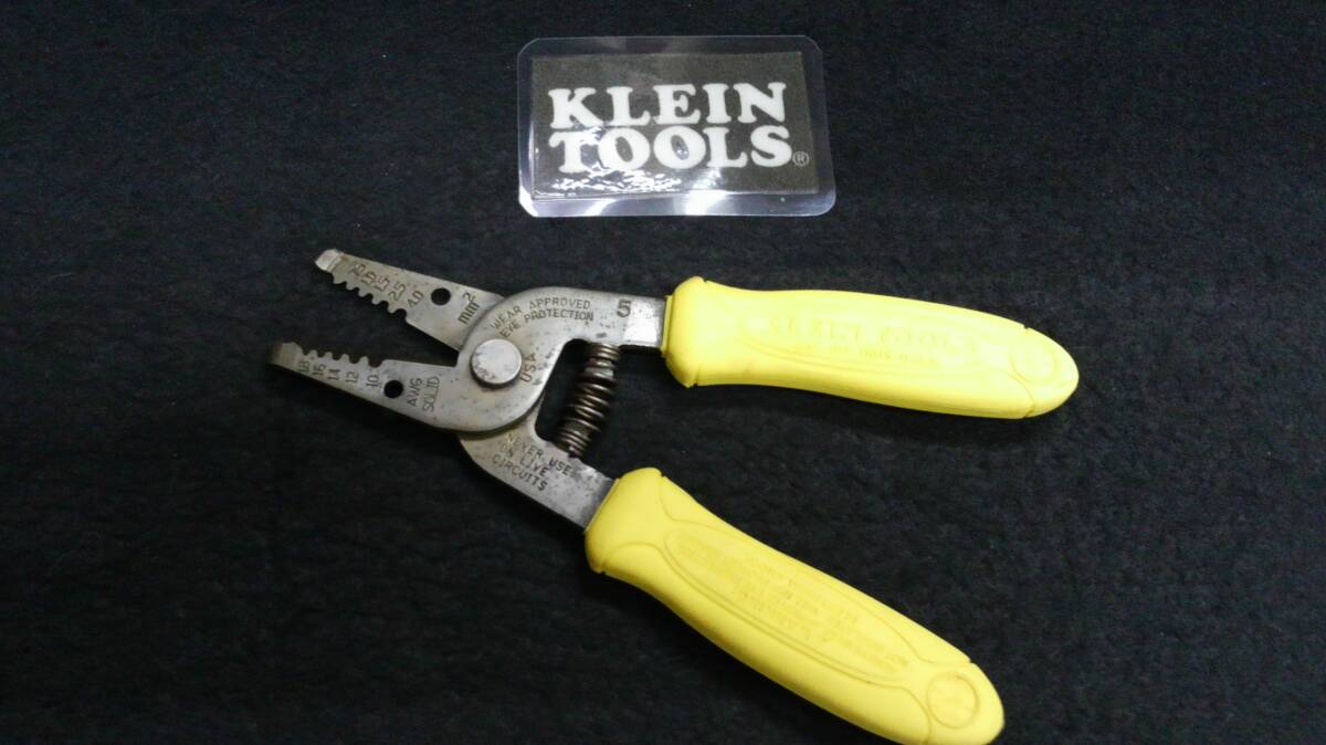 <D25083> KLEIN クライン ワイヤーストリッパー No11045 新品未使用 USA拍卖