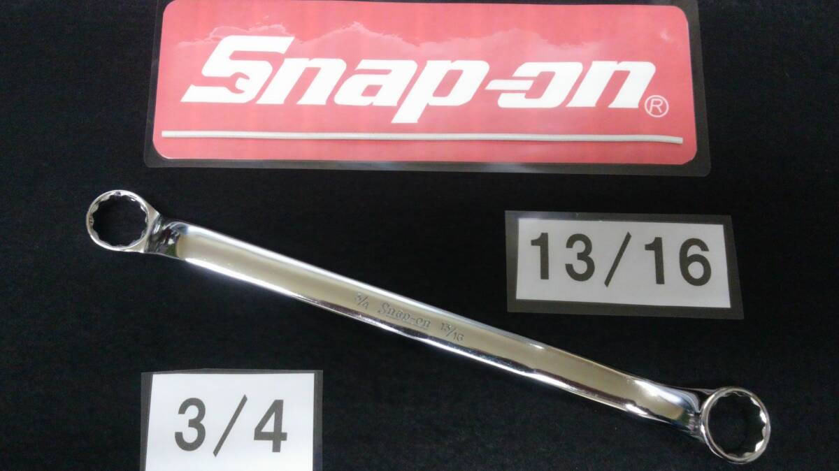 <13116> スナップオン Snap-on めがねレンチ XB2426 旧ロゴ アンダーライン インチ USA 未使用拍卖