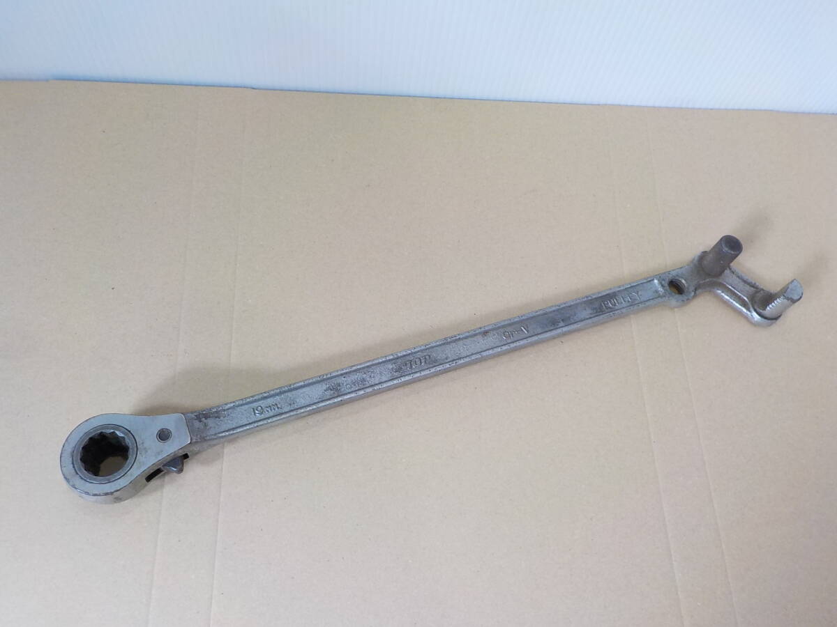d787★TOP クランクレンチ KWA-0400 17-19 ラチェット拍卖