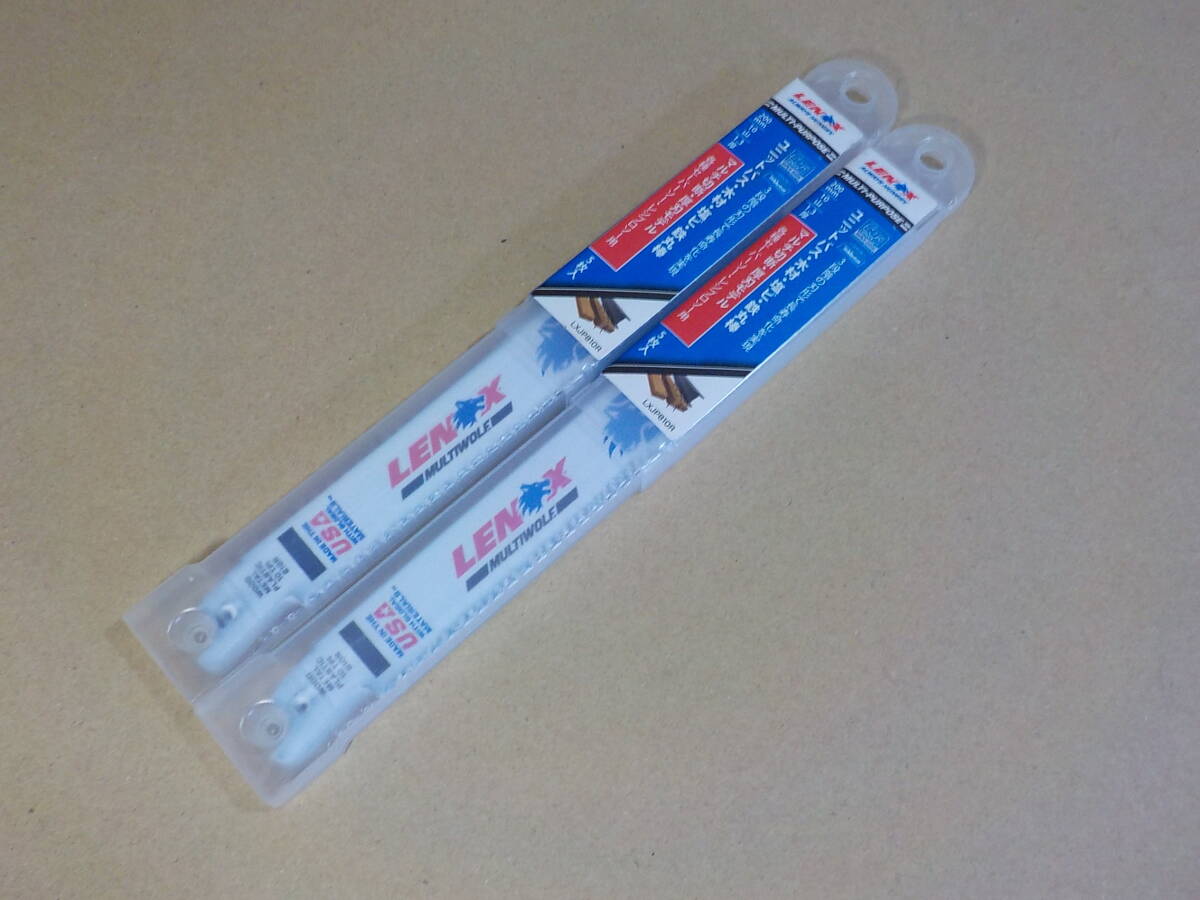 d810★LENOX レノックス LXJP810R 200mm 10山 セーバーソー レシプロソー 10枚まとめて ユニットバス 木材 塩ビ 拍卖