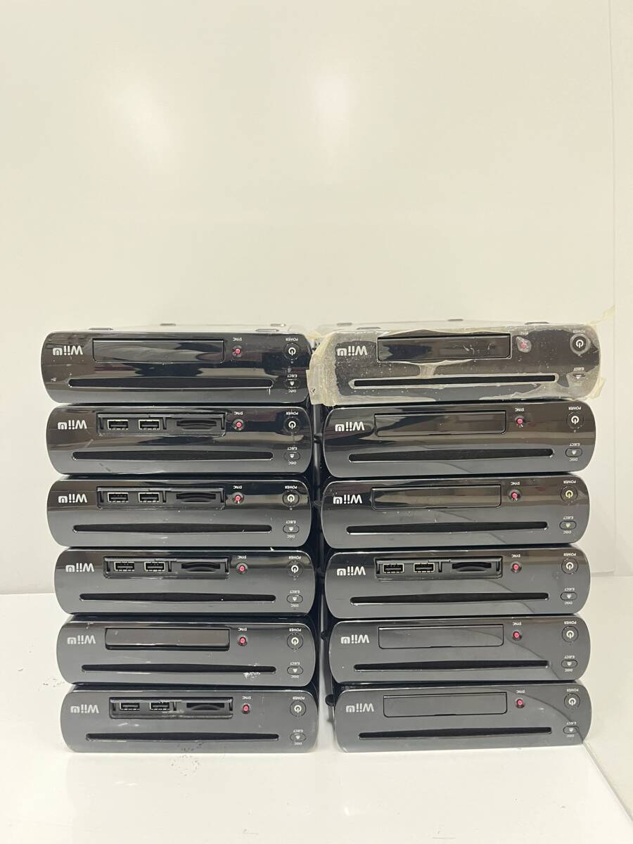 ニンテンドー WiiU 本体 12台 まとめ 動作未確認 ジャンク扱い 1105-601拍卖