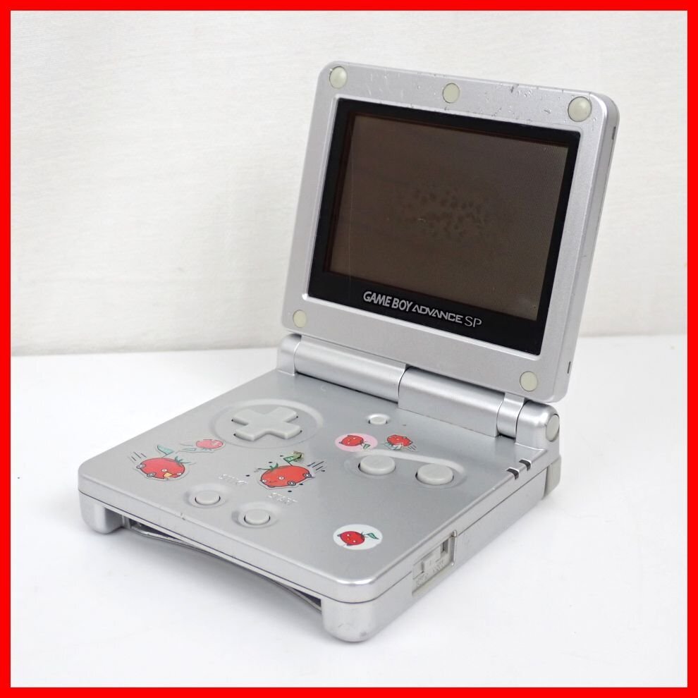★1円 Nintendo/任天堂 ゲームボーイアドバンスSP 本体 AGS-S-ZVA/プラチナシルバー/携帯ゲーム機&2123200260拍卖