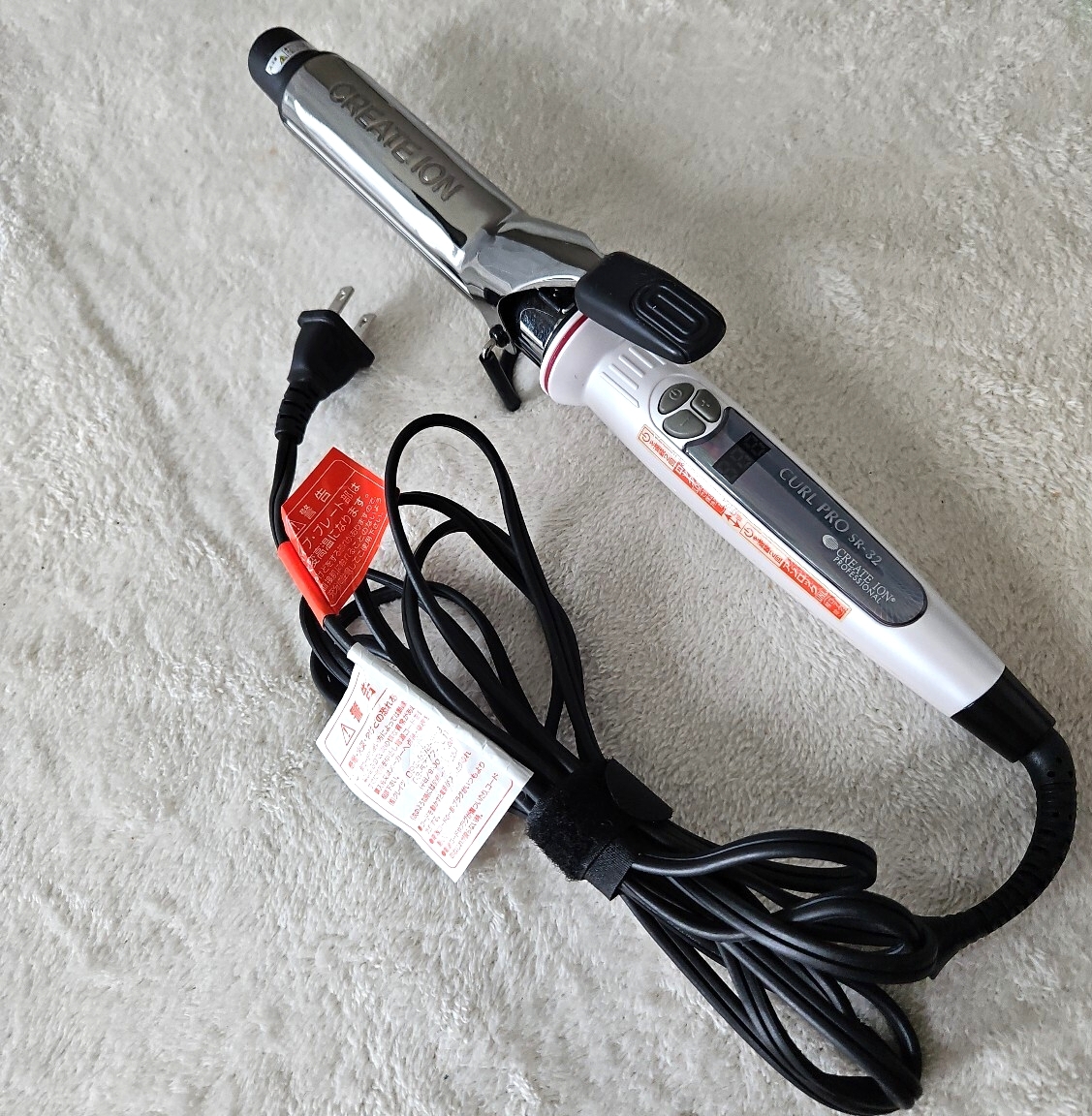 【美品】 クレイツ ヘアアイロン CURL PRO SR-32 動作確認OKです拍卖