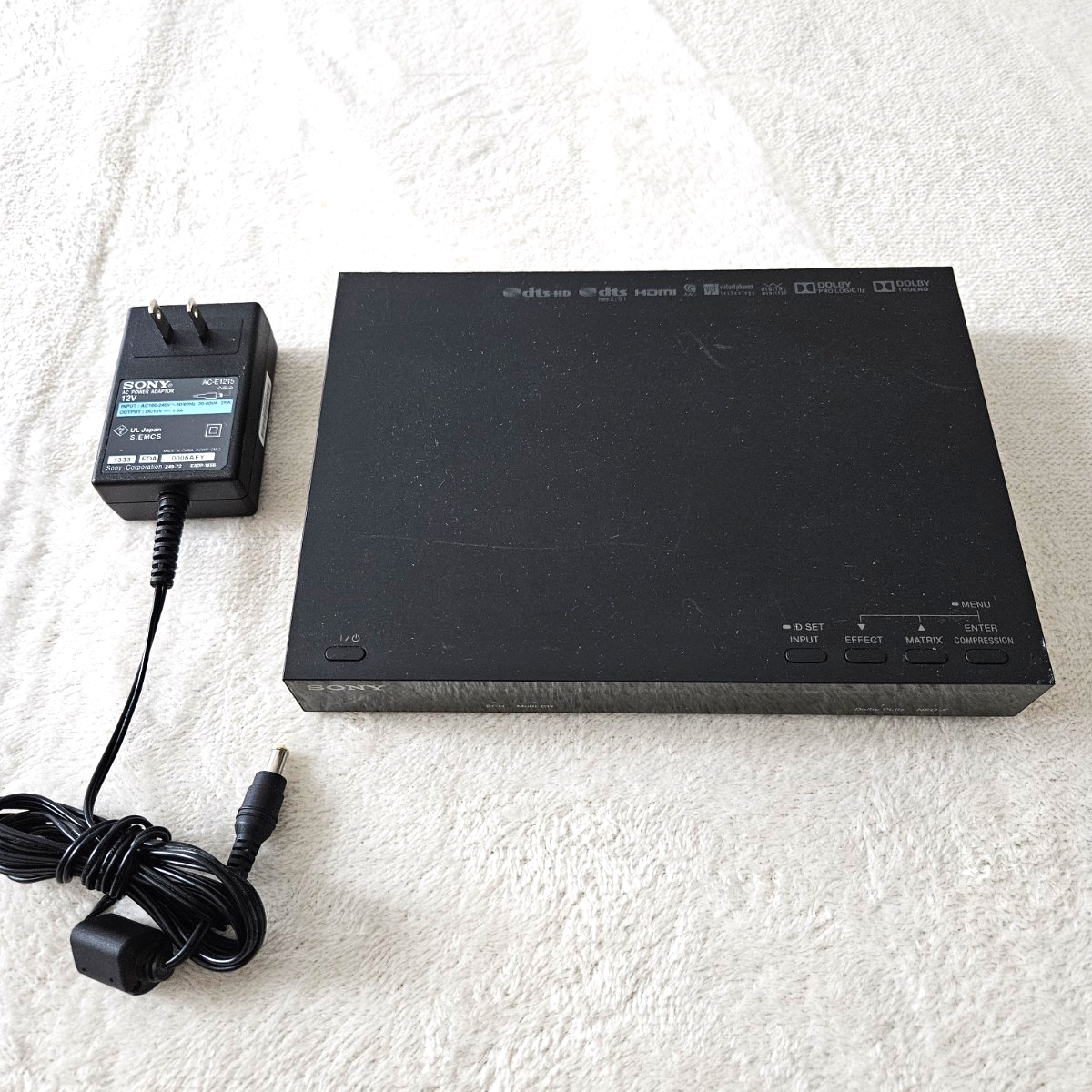 SONY ソニー デジタルサラウンド プロセッサー 本体と電源ケーブルのみ 通電確認OKです 完璧な動作未確認 DP-HW700拍卖