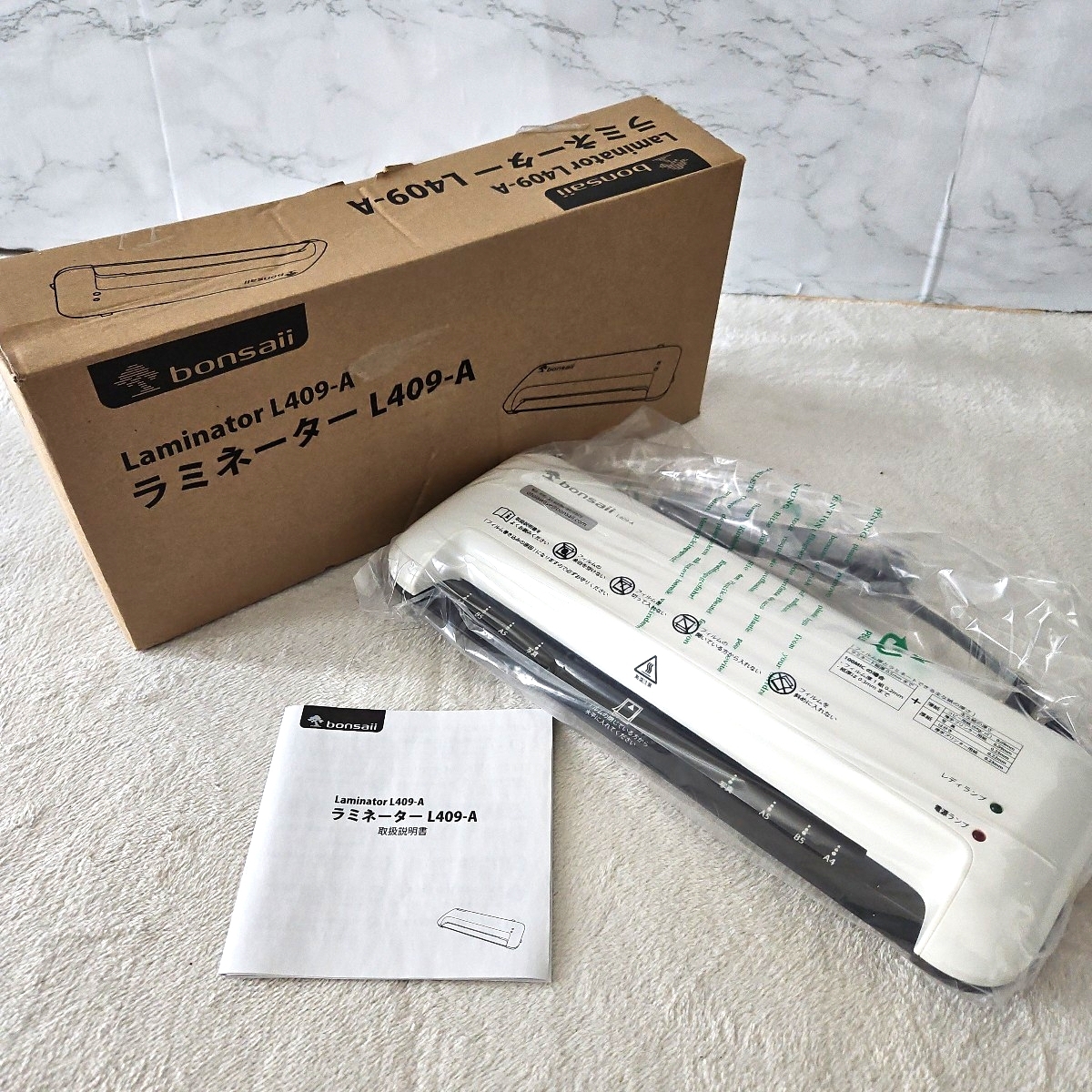 【未使用】bonsaii ボンサイ ラミネーター L409-A 事務用品拍卖