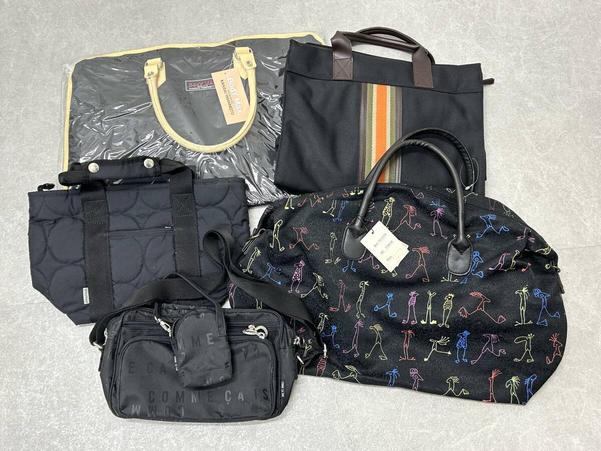 E-1382 【同梱不可】980円~ 現状品 バッグ まとめ 5点セット Body Max/COMME CA ISM 等 ハンドバッグ ショルダーバッグ 男女兼用拍卖