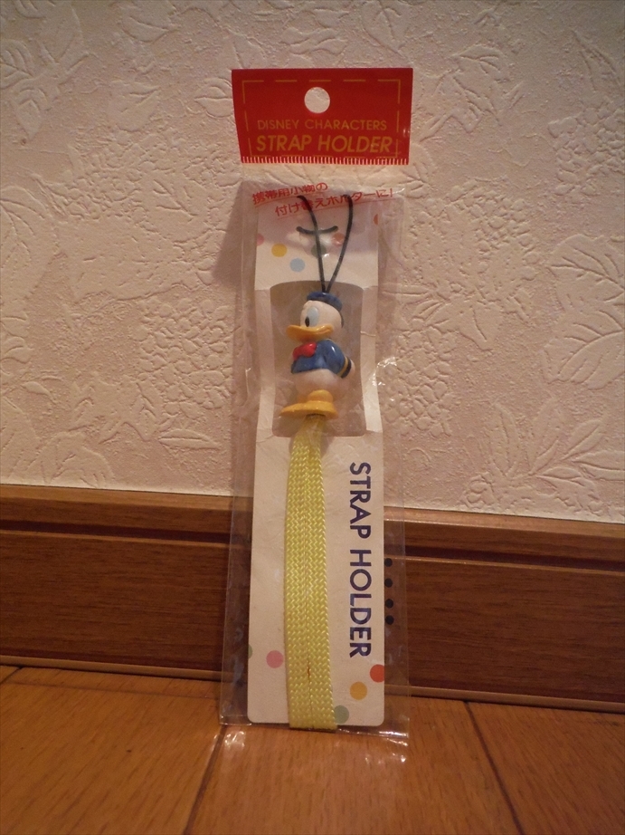 【 未使用 】 ディズニー ドナルドダック ストラップ拍卖