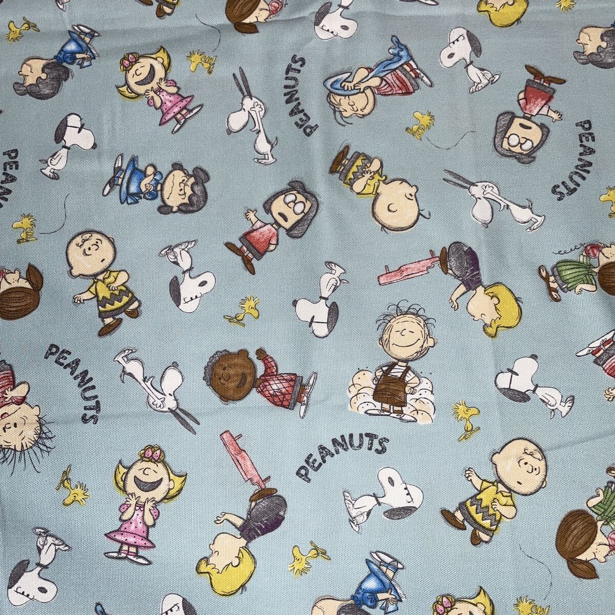 スヌーピー 未使用 ハギレ オックス生地 110㎝×97㎝拍卖