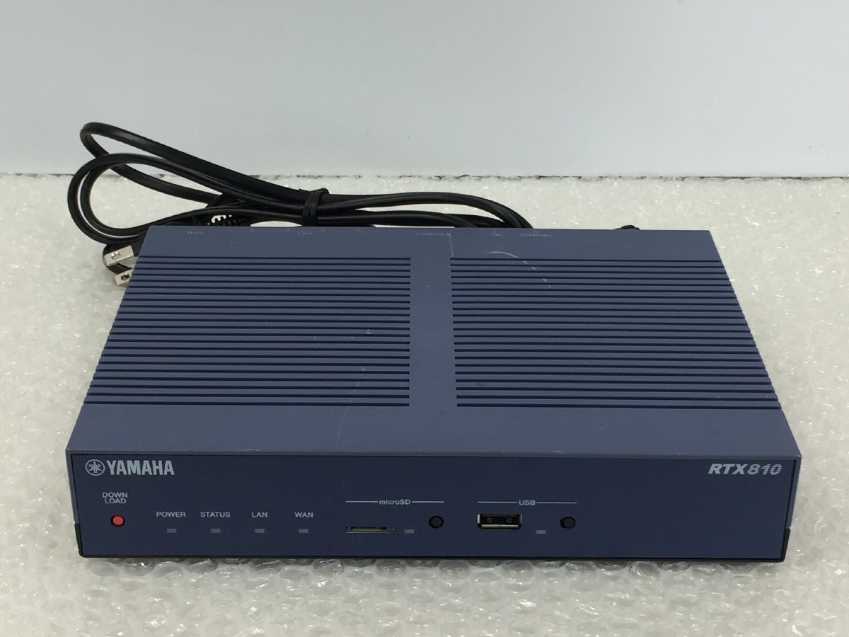 YAMAHA ギガアクセスVPNルーターRTX810 初期化済 (管2FW-S)拍卖