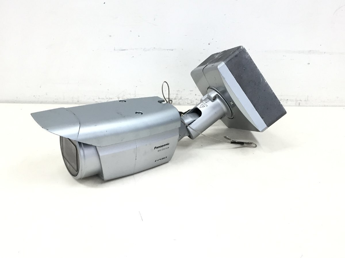 Panasonic 屋外HDハウジング一体型 ネットワークカメラ WV-S1511LNJ+カメラ取付金具 初期化済 中古品 (管:2E-M2)拍卖