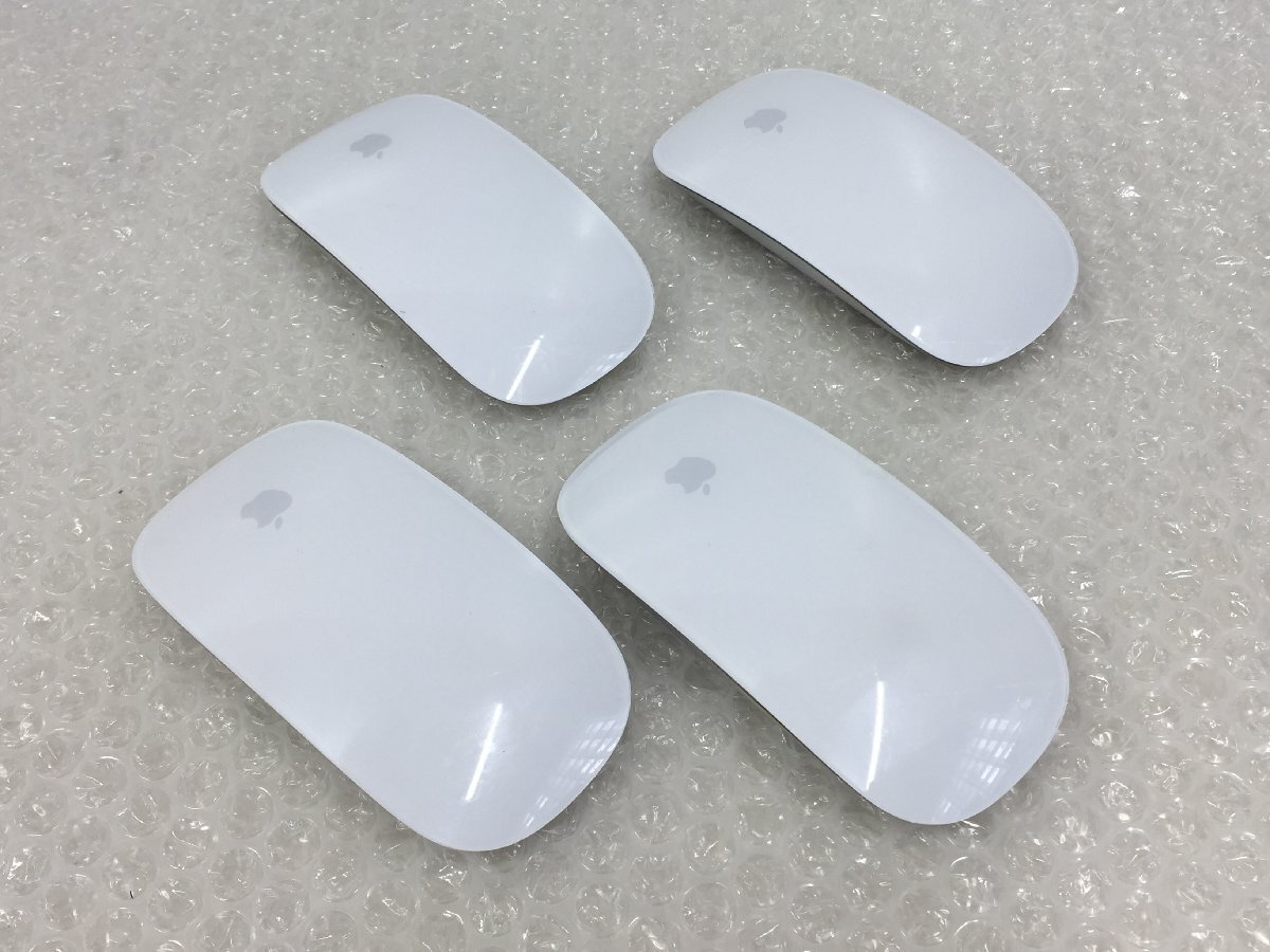 4個セット Apple マウス A1657 ホワイト ワイヤレス(管:2FW-S)拍卖