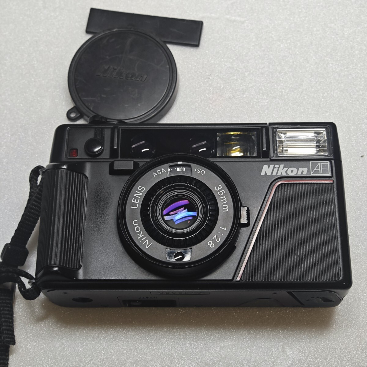 完動美品 Nikon L35AF ISO1000 ピカイチ コンパクトフィルムカメラ 1円スタート #249 拍卖