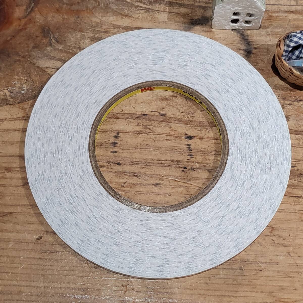 レザークラフト 強い粘着力 両面テープ 幅3mm×50m 1巻拍卖