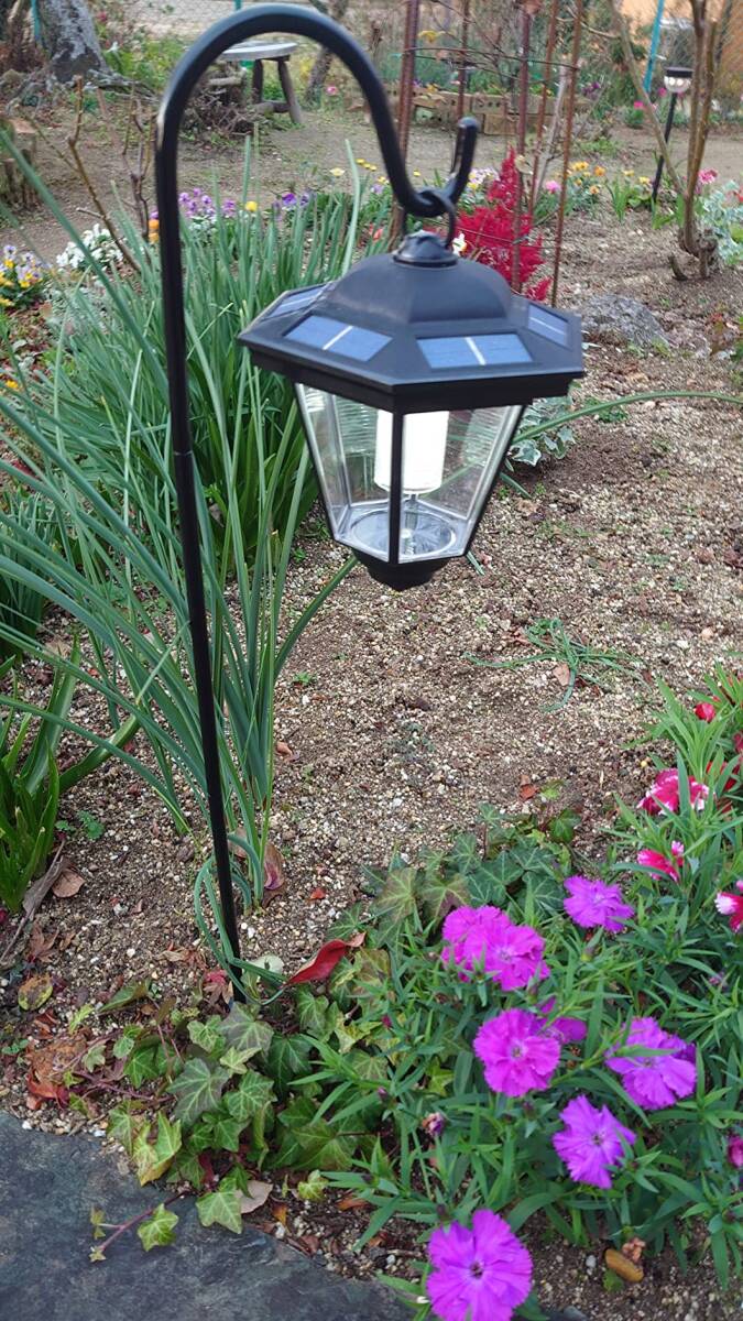 ☆吊り下げランタン2個組 ガーデニングライト ソーラー屋外 防水拍卖