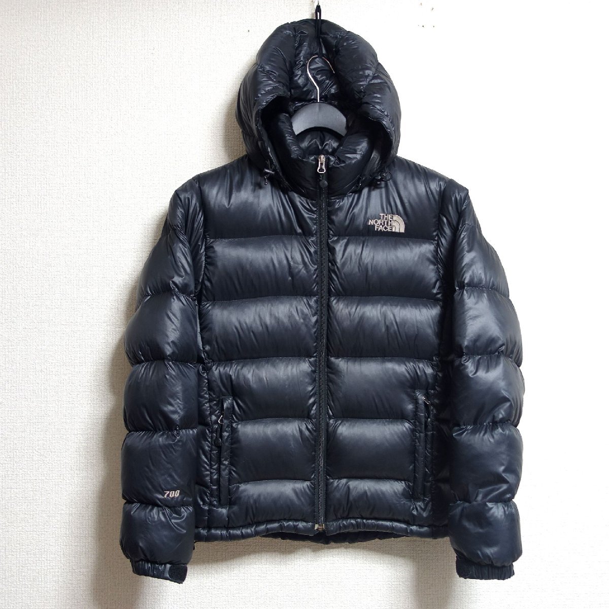 THE NORTH FACE ノースフェイス ダウンジャケット 700FP レディース Lサイズ 正規品 ブラック Z5574拍卖
