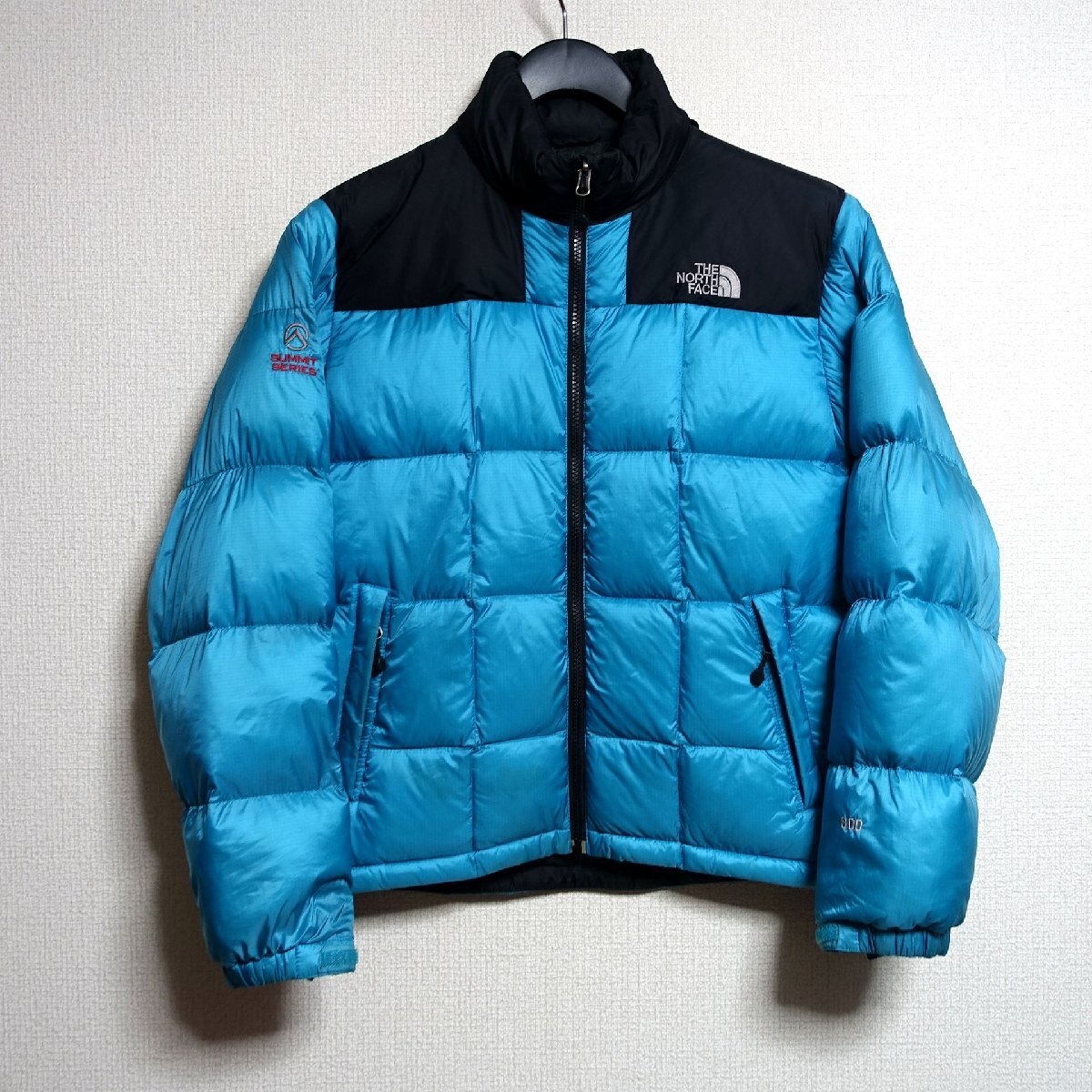 THE NORTH FACE ノースフェイス サミットシリーズ ローツェ ダウンジャケット 800FP メンズ Sサイズ 正規品 ライトブルー D10361拍卖