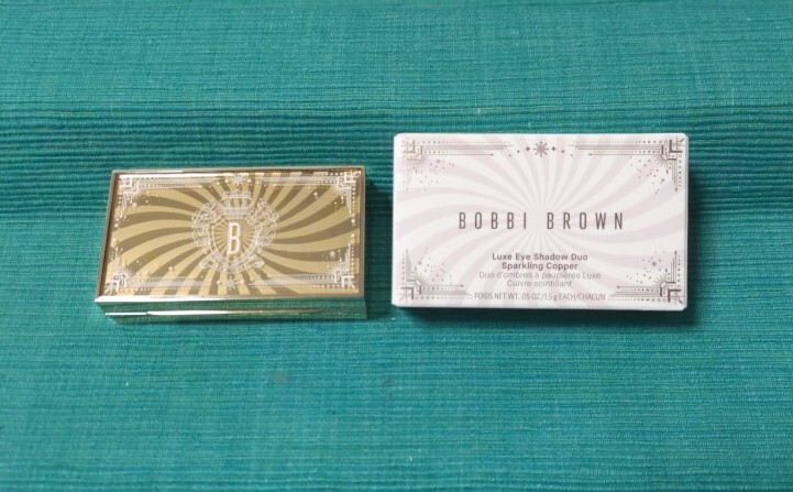 ☆ボビイブラウン リュクス アイシャドウ デュオ スパークリングコパー☆新品500円~拍卖