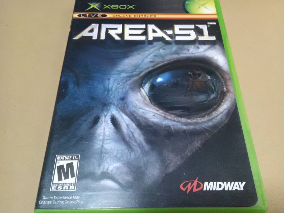 海外XBOXソフト「AREA-51 / 北米版」即決拍卖