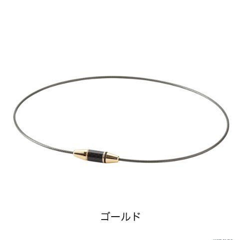 ★ファイテン★phiten★RAKUWAネックレス EXTREME カーボンII ゴールド 50cm拍卖