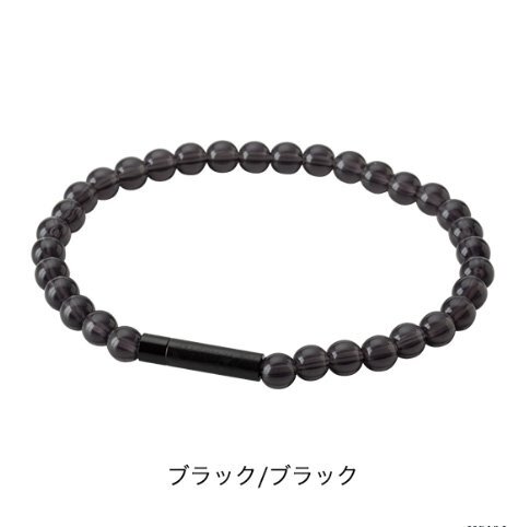 ★ファイテン★phiten★ブレスレット EXTREME クリスタルタッチ ブラック/ブラック16cm拍卖