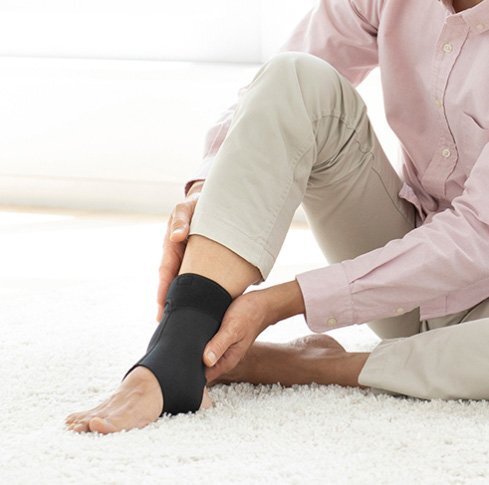 ★ファイテン★phiten★サポーター メタックス 足首用ミドルタイプ Lサイズ拍卖