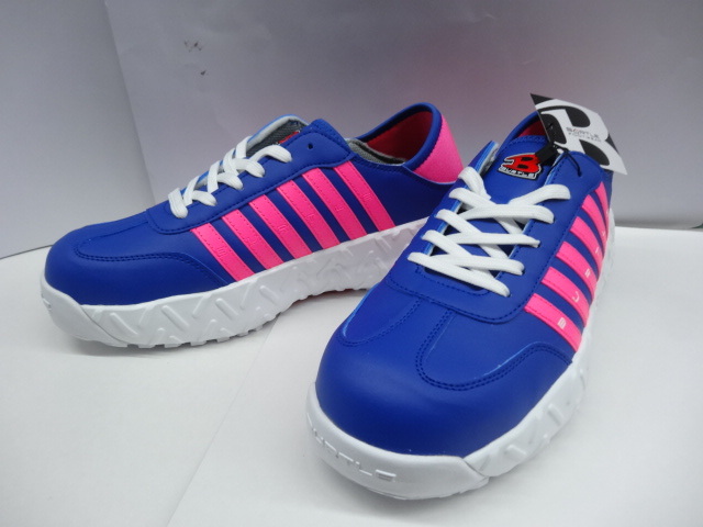 バートル3302 セーフティースニーカー (かかとが踏める2WAYタイプ) ネイビーブルー XLサイズ 3980円(税込み)拍卖