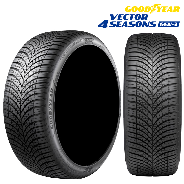 送料無料 グッドイヤー 【1本単品 新品】 GOODYEAR VECTOR 4SEASONS GEN-3 ベクターフォーシーズンズ ジェンスリー 245/40R19 98Y XL拍卖