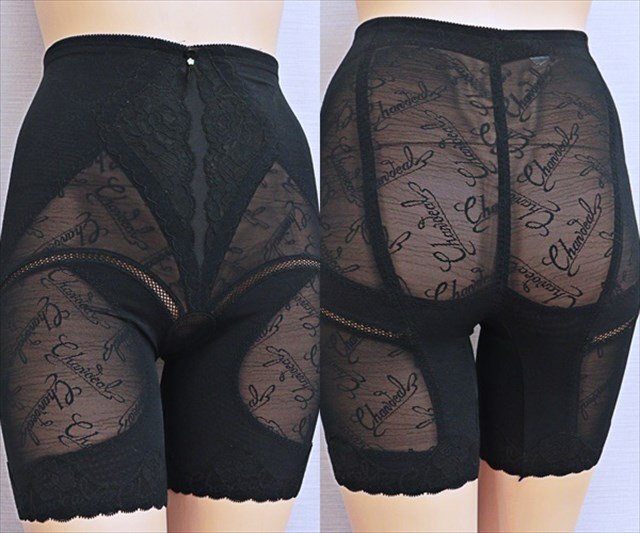 CE5-V97☆//Chandealシャンデール/日本製♪新品同様☆太ももまでスッキリ☆ガードル※一番安価で送料はゆうパケット250円♪拍卖