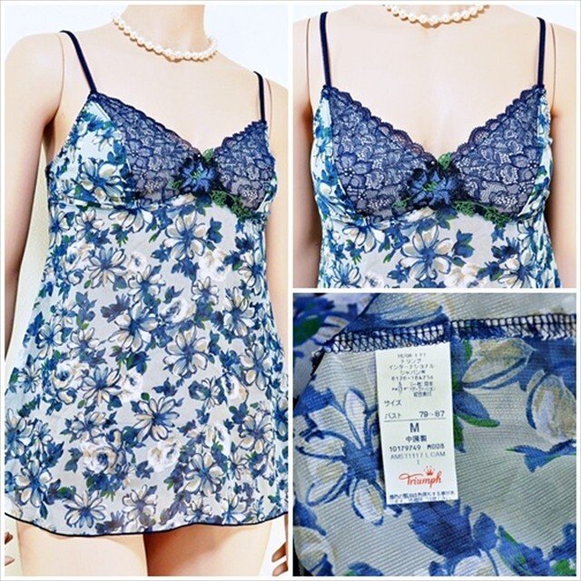 CE5-V72//Triumph/トリンプ/アモスタイル/NBF☆さらっと着心地爽快☆フェミニンな華やぎ☆ベビードール※一番安価で送料ゆうパケット250円拍卖