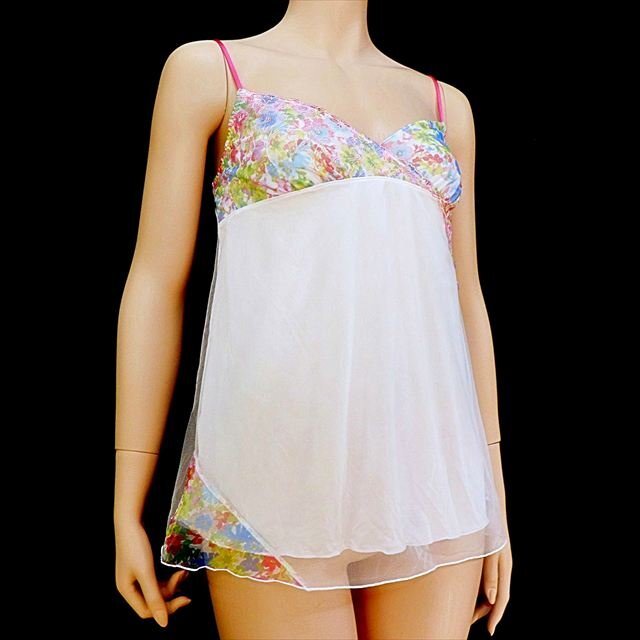 CE5-T09☆//Triumph/トリンプ♪アモスタイル*華やかで愛おしい*伸縮性有*ベビードール※一番安価な送料はゆうパケットなら250円♪拍卖