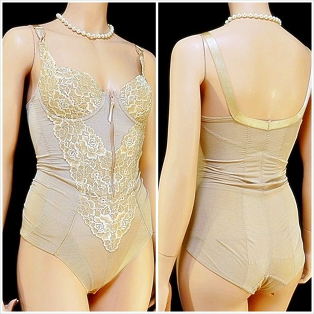 CX5-918//ディノスセシール☆フロントチャック付☆ほどよい引き締め感☆クロッチ開閉*ボディスーツ※一番安価で送料ゆうパケット280円拍卖